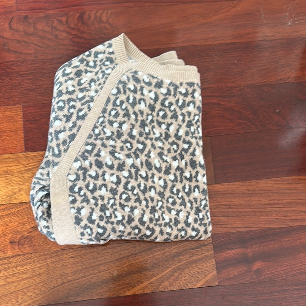 Leopard Print Sweater